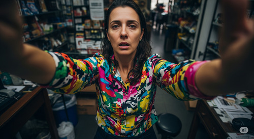 Imagem de profissional com aparência comum